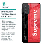 Supreme Ticket Glass Case for Samsung Galaxy A52s 5G