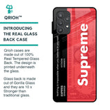 Supreme Ticket Glass Case for Samsung Galaxy A52s 5G