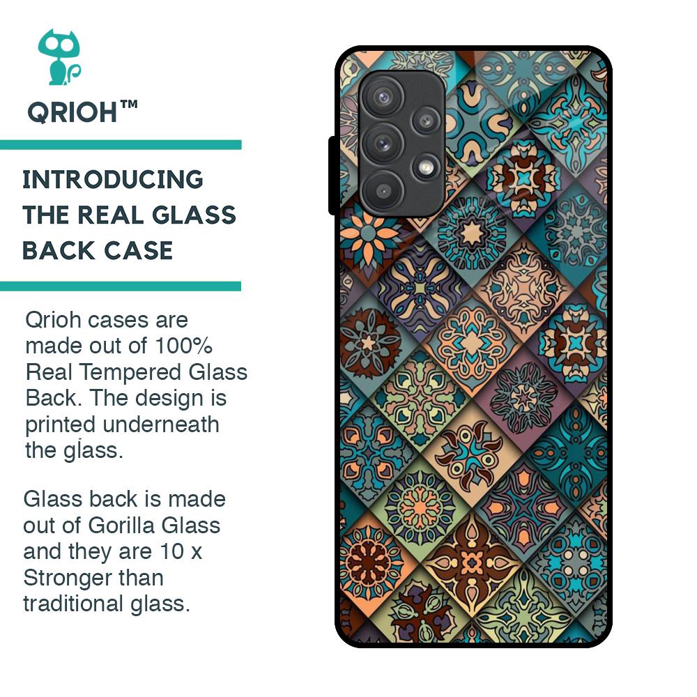 Retro Art Glass Case for Samsung Galaxy A52s 5G