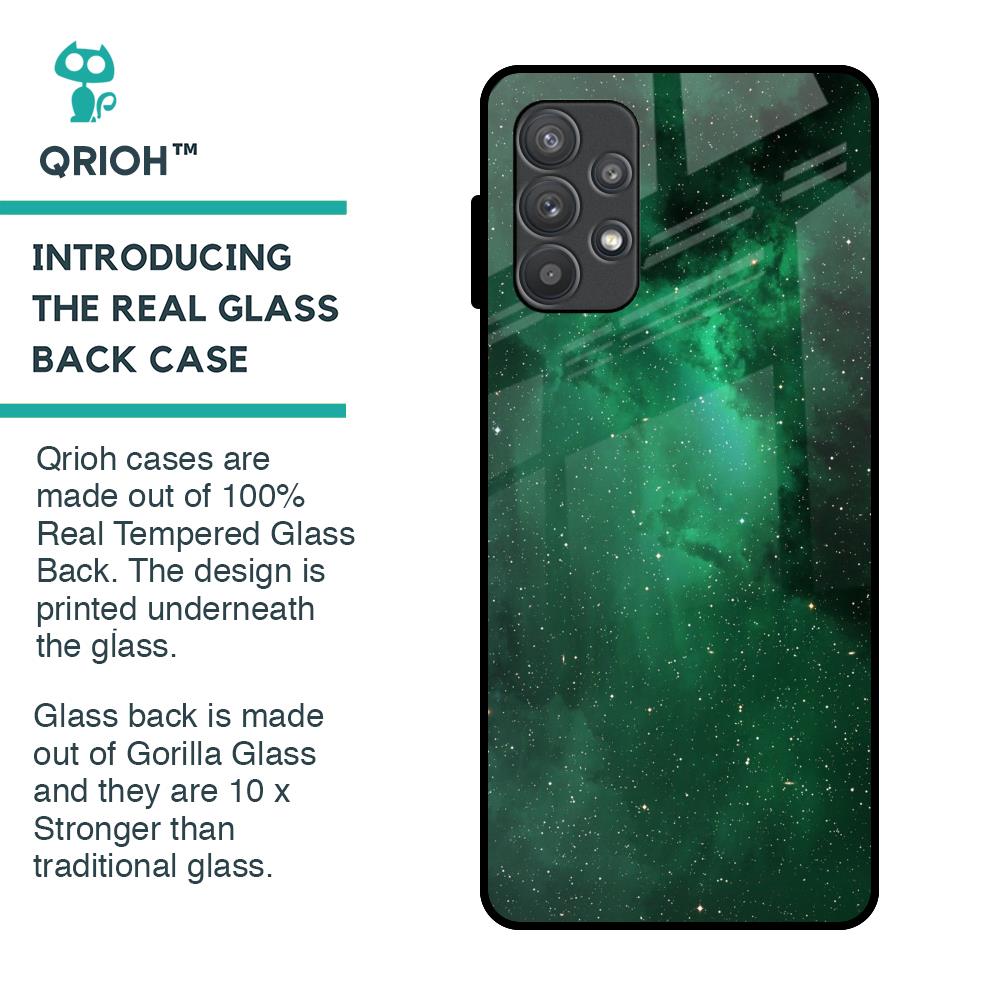 Emerald Firefly Glass Case For Samsung Galaxy A52s 5G