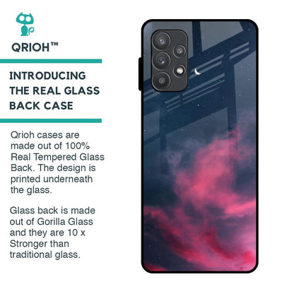 Moon Night Glass Case For Samsung Galaxy A52s 5G