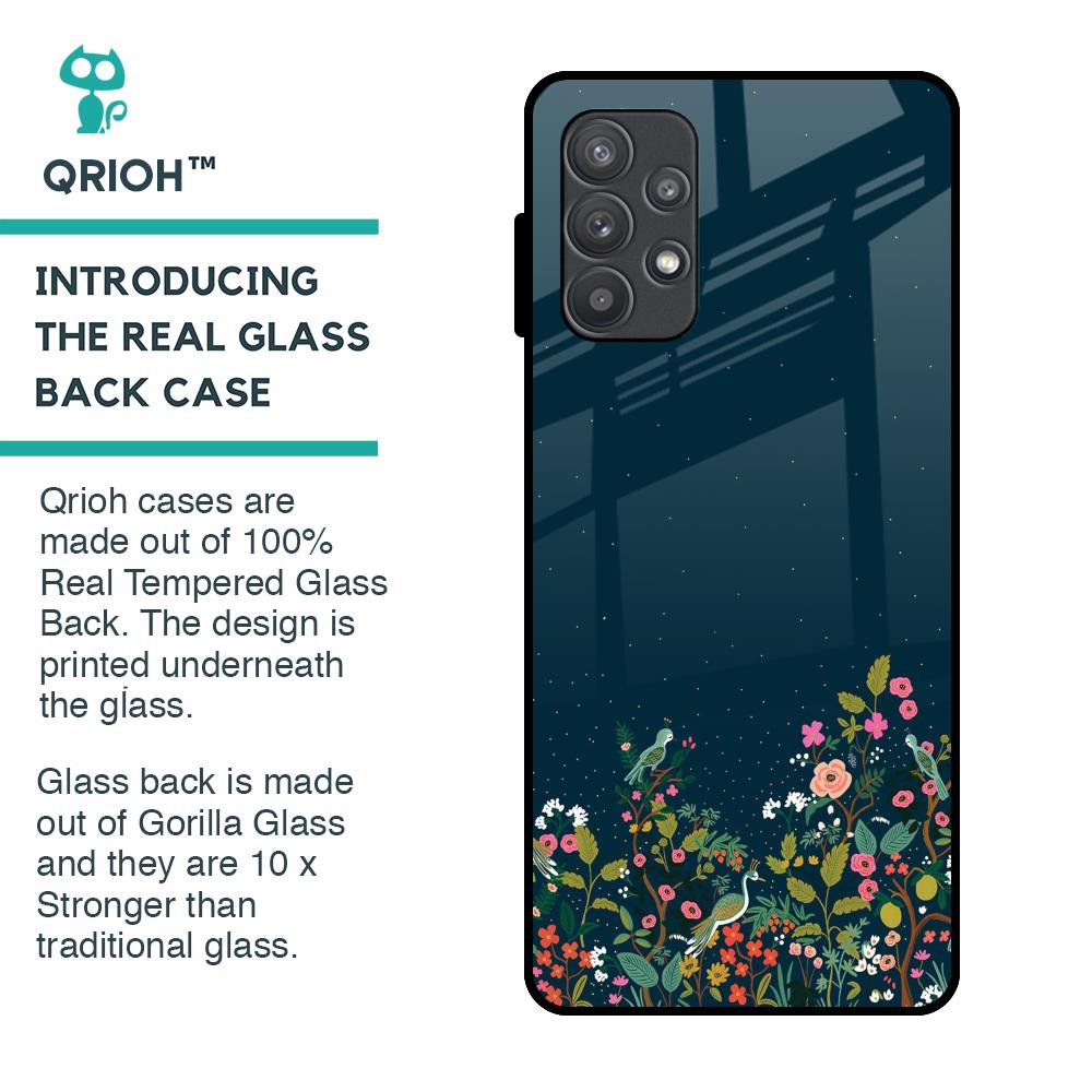 Small Garden Glass Case For Samsung Galaxy A52s 5G