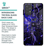 Techno Color Pattern Glass Case For Samsung Galaxy A52s 5G