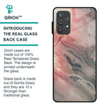 Pink And Grey Marble Glass Case For Samsung Galaxy A52s 5G