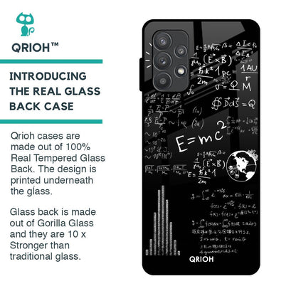 Funny Math Glass Case for Samsung Galaxy A52s 5G