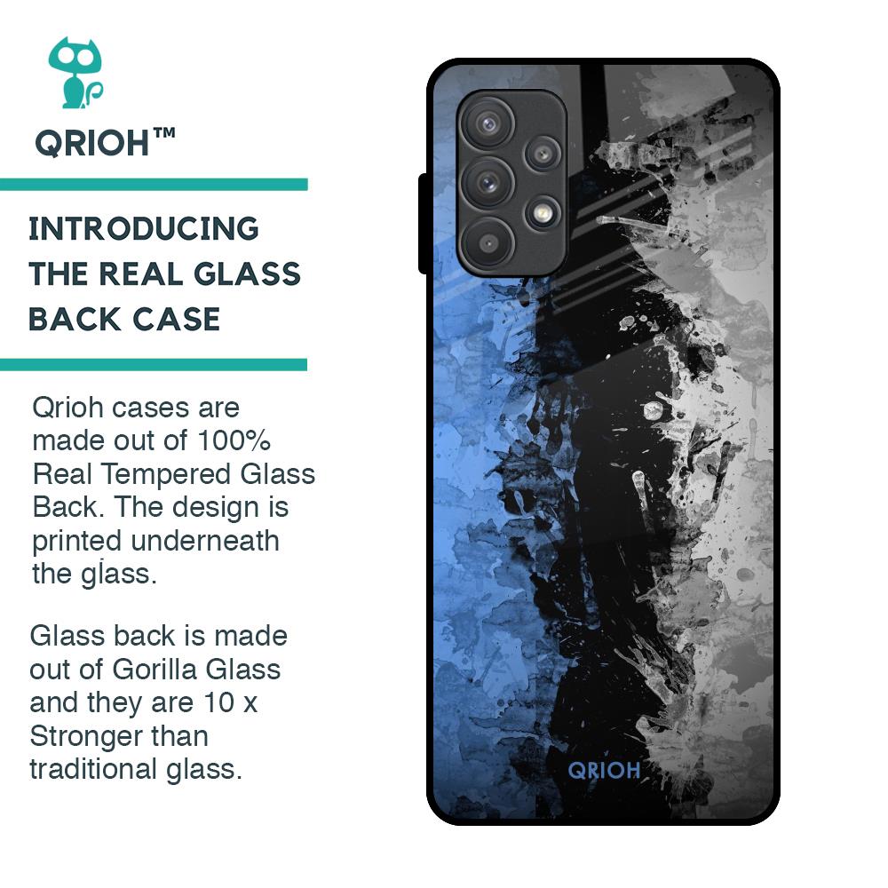 Dark Grunge Glass Case for Samsung Galaxy A52s 5G