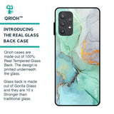 Green Marble Glass Case for Samsung Galaxy A52s 5G