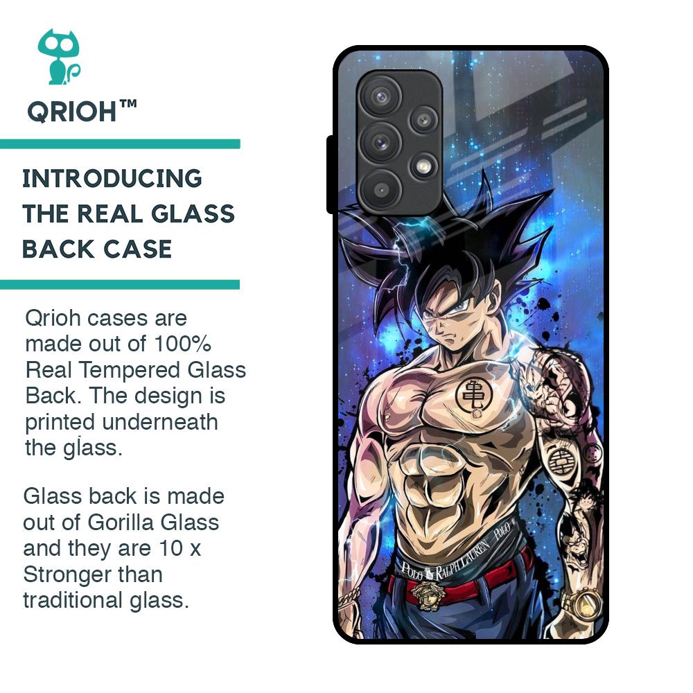Branded Anime Glass Case for Samsung Galaxy A52s 5G