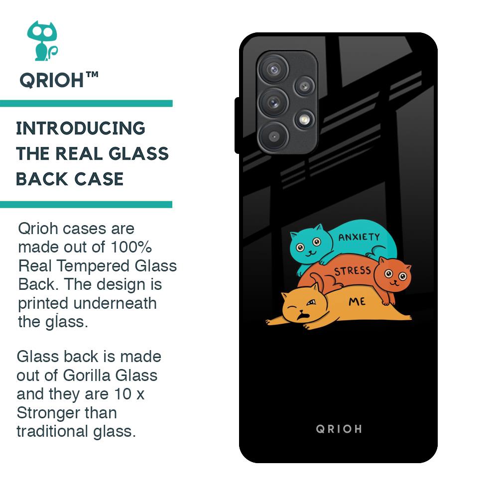 Anxiety Stress Glass Case for Samsung Galaxy A52s 5G