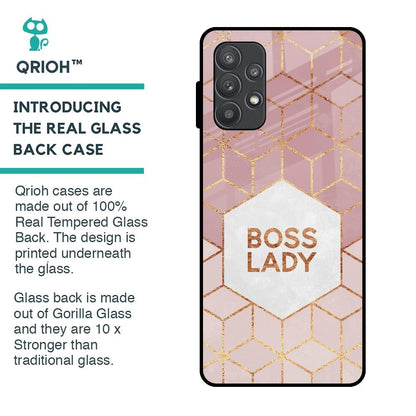 Boss Lady Glass Case for Samsung Galaxy A52s 5G