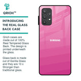 Pink Ribbon Caddy Glass Case for Samsung Galaxy A52s 5G