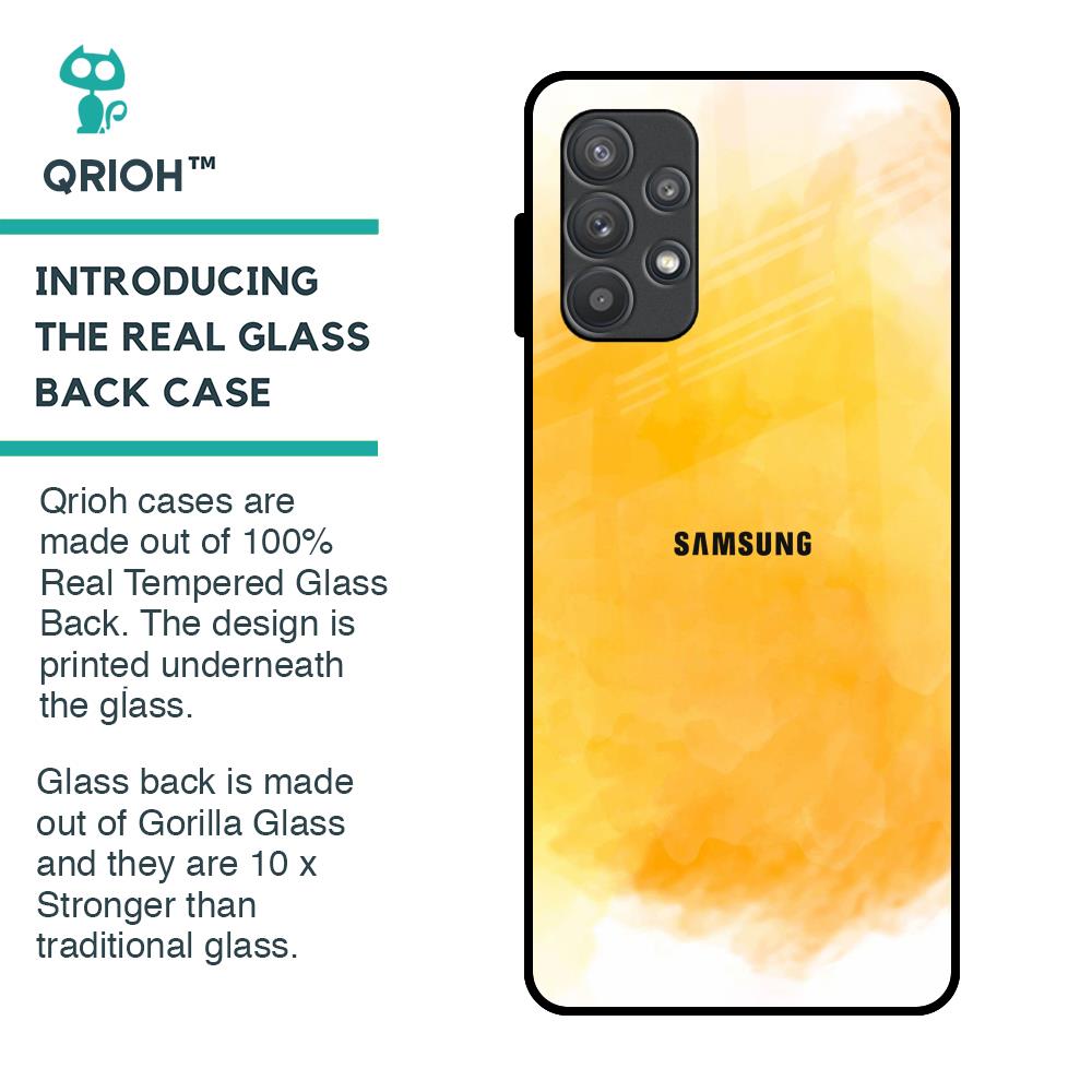 Rustic Orange Glass Case for Samsung Galaxy A52s 5G