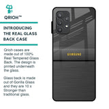 Grey Metallic Glass Case For Samsung Galaxy A52s 5G