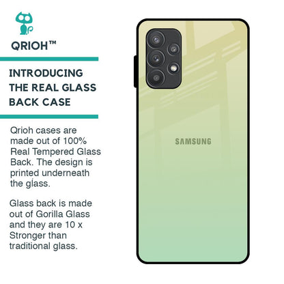 Mint Green Gradient Glass Case for Samsung Galaxy A52s 5G