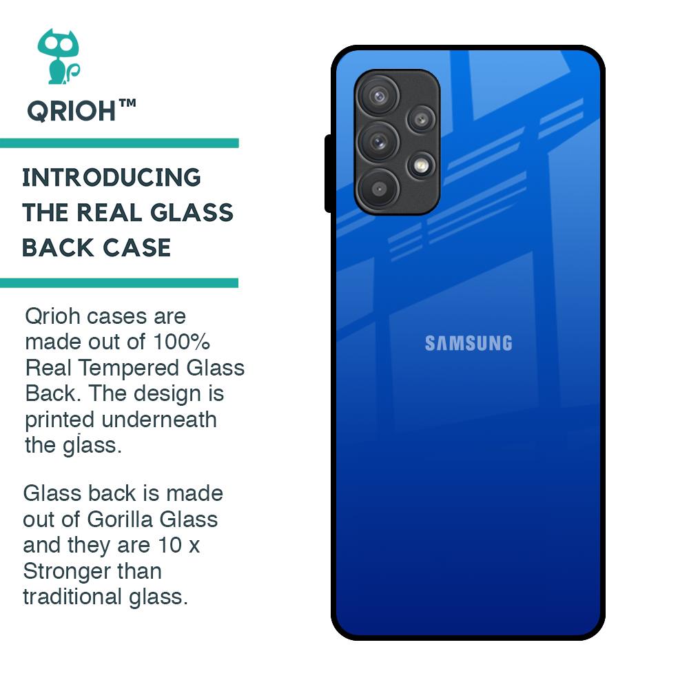 Egyptian Blue Glass Case for Samsung Galaxy A52s 5G
