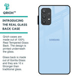 Pastel Sky Blue Glass Case for Samsung Galaxy A52s 5G