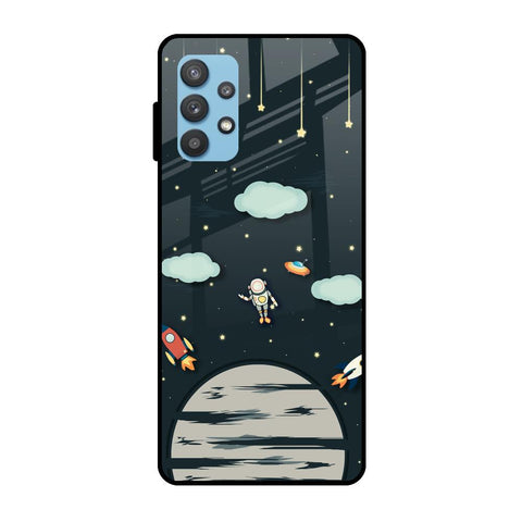 Astronaut Dream Samsung Galaxy A52s Glass Cases & Covers Online