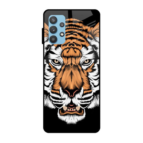Angry Tiger Samsung Galaxy A52s Glass Cases & Covers Online