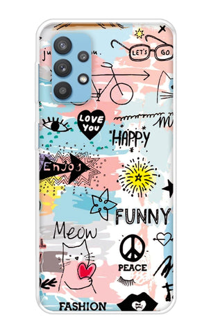 Happy Doodle Samsung Galaxy A52s 5G Back Cover