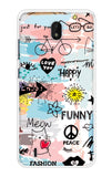 Happy Doodle Nokia C01 Plus Back Cover