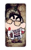 Nerdy Shinchan Nokia C01 Plus Back Cover