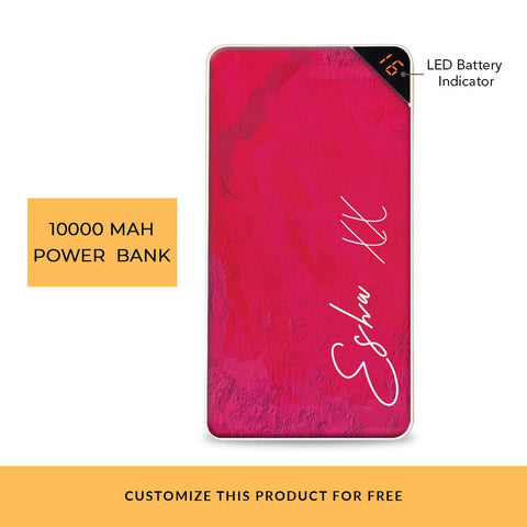 Artisitic Canvas Customized Power Bank
