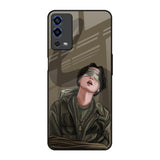 Blind Fold Oppo A55 Glass Back Cover Online