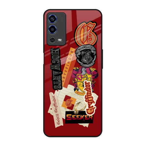 Gryffindor Oppo A55 Glass Back Cover Online