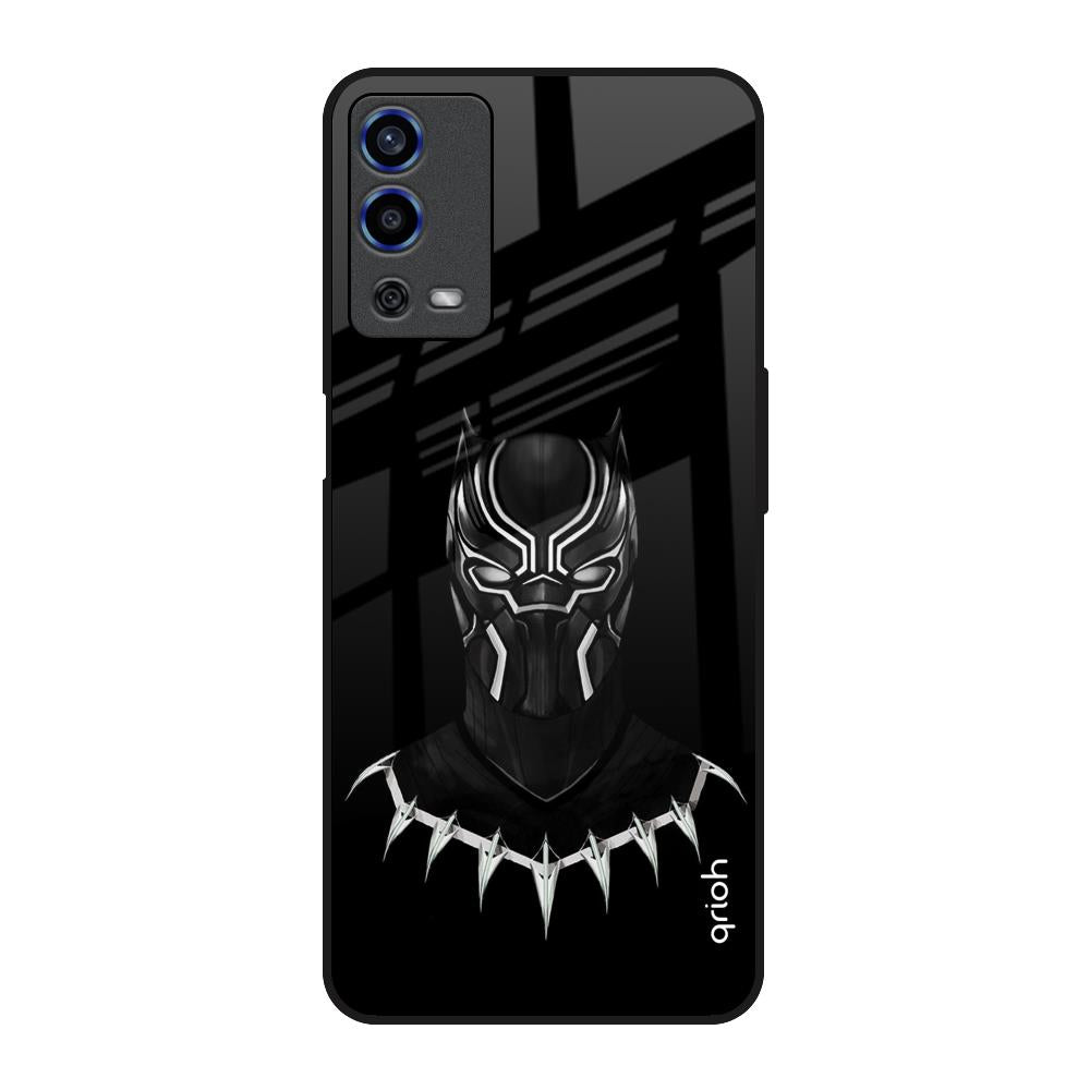 Dark Superhero Oppo A55 Glass Back Cover Online