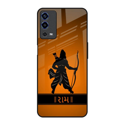 Halo Rama Oppo A55 Glass Back Cover Online