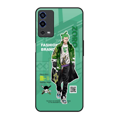 Zoro Bape Oppo A55 Glass Back Cover Online