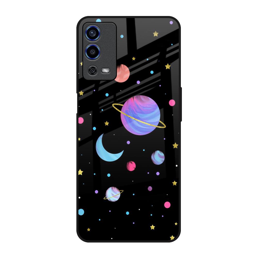 Planet Play Oppo A55 Glass Back Cover Online