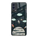 Astronaut Dream Oppo A55 Glass Back Cover Online