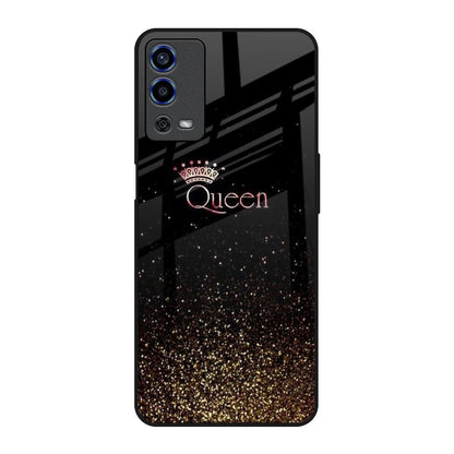 I Am The Queen Oppo A55 Glass Back Cover Online