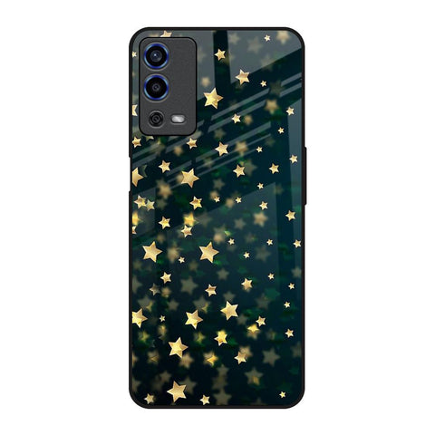 Dazzling Stars Oppo A55 Glass Back Cover Online