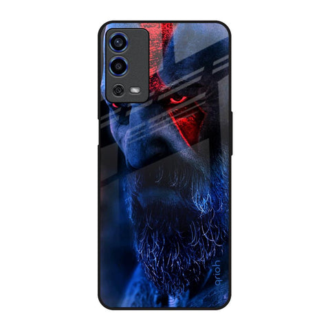 God Of War Oppo A55 Glass Back Cover Online