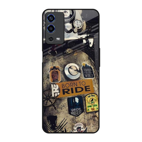 Ride Mode On Oppo A55 Glass Back Cover Online