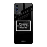 Dope In Life Oppo A55 Glass Back Cover Online