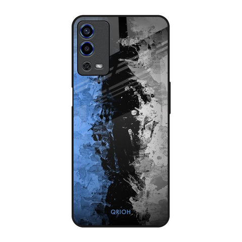 Dark Grunge Oppo A55 Glass Back Cover Online
