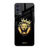 Lion The King Oppo A55 Glass Back Cover Online