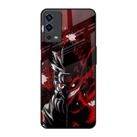 Dark Character Oppo A55 Glass Back Cover Online