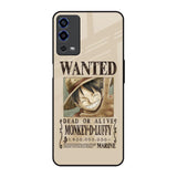 Luffy Wanted Oppo A55 Glass Back Cover Online