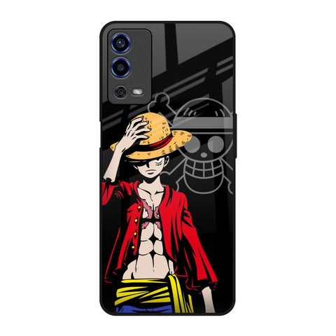 Hat Crew Oppo A55 Glass Back Cover Online