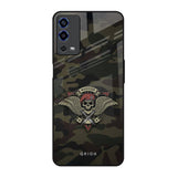 Army Warrior Oppo A55 Glass Back Cover Online