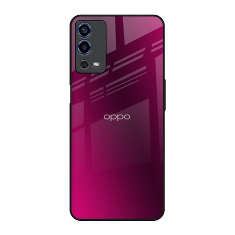 Pink Burst Oppo A55 Glass Back Cover Online