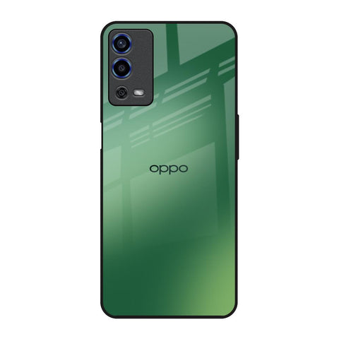Green Grunge Texture Oppo A55 Glass Back Cover Online