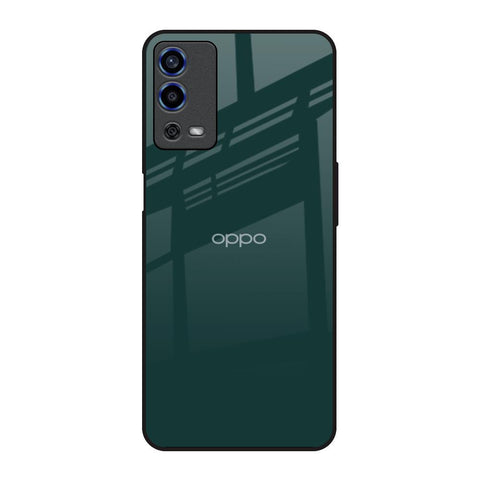 Olive Oppo A55 Glass Back Cover Online