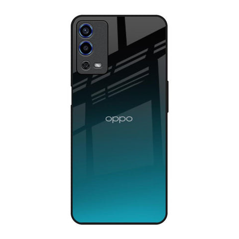 Ultramarine Oppo A55 Glass Back Cover Online