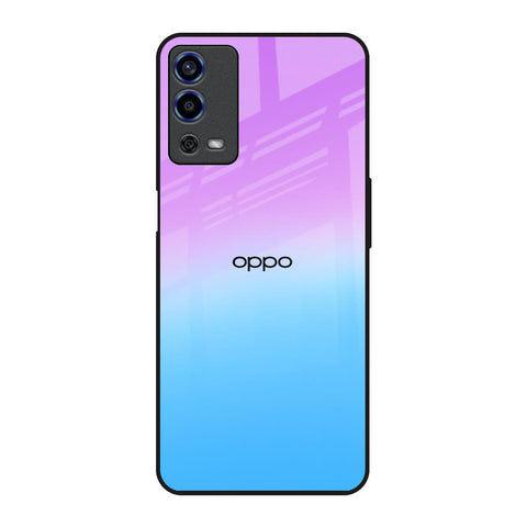 Unicorn Pattern Oppo A55 Glass Back Cover Online