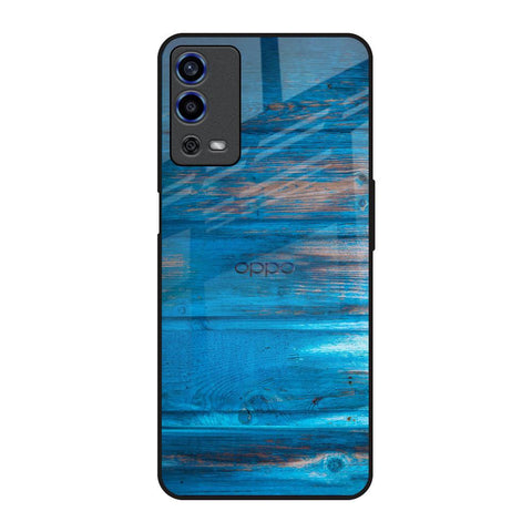 Patina Finish Oppo A55 Glass Back Cover Online